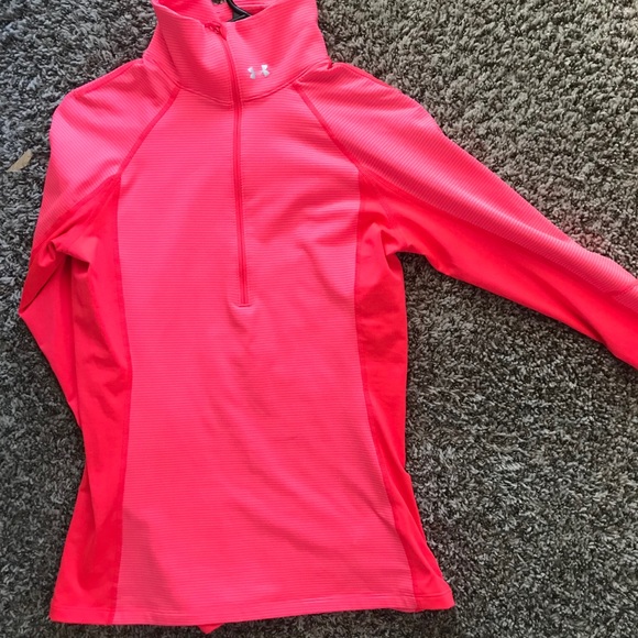 Under Armour Tops - Women’s Under Armor Pink Quarter Zip